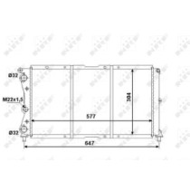 Radiator, racire motor NRF