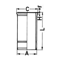 Camasa cilindru KOLBENSCHMIDT