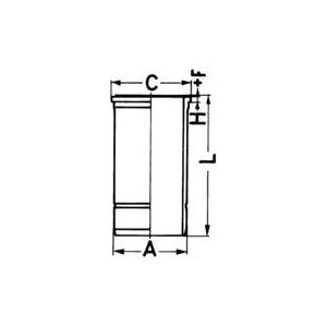 Camasa cilindru KOLBENSCHMIDT