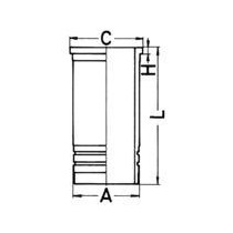 Camasa cilindru KOLBENSCHMIDT