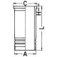 Camasa cilindru KOLBENSCHMIDT diametru interior 110mm lungime 226mm diametru flansa 131,7mm pentru DEUTZ TCD 7.8