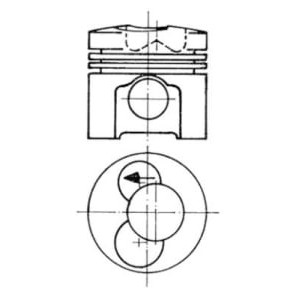 Piston KOLBENSCHMIDT