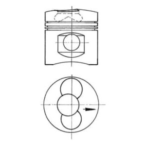 Piston KOLBENSCHMIDT