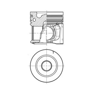 Piston KOLBENSCHMIDT