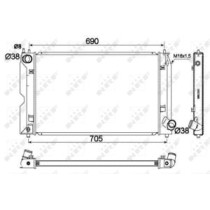 Radiator, racire motor NRF