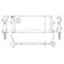 Radiator, racire motor NRF