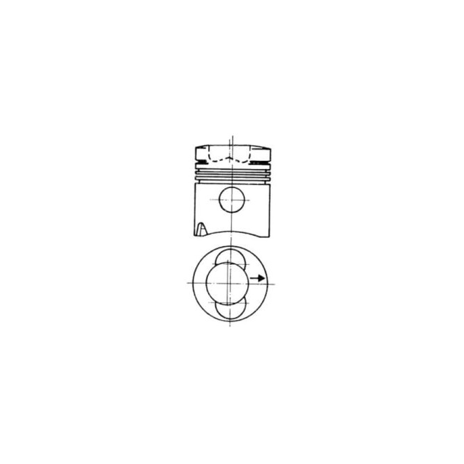 Piston KOLBENSCHMIDT