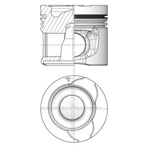 Piston KOLBENSCHMIDT