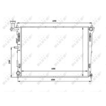 Radiator, racire motor NRF