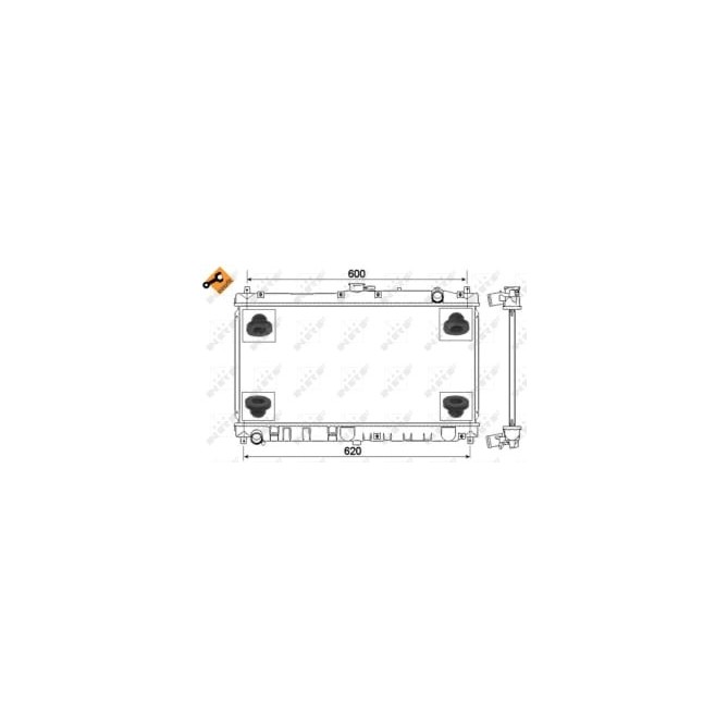 Radiator, racire motor NRF