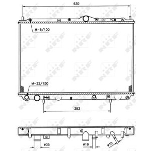 Radiator, racire motor NRF