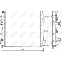 Radiator, racire motor NRF