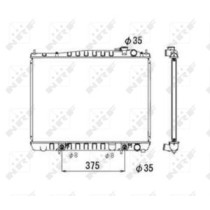 Radiator, racire motor NRF