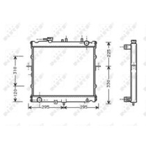 Radiator, racire motor NRF