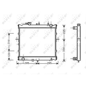 Radiator, racire motor NRF