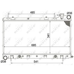 Radiator, racire motor NRF