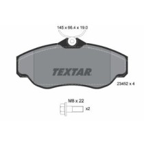 Set placute frana,frana disc TEXTAR