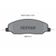 Set Placute Frana Fata TEXTAR FORD USA MUSTANG 4.0-5.4 Inaltime 54.5mm Latime 162.4mm Grosime 17.8mm