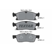 Set placute frana,frana disc TEXTAR