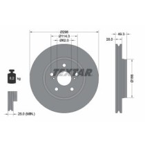 Disc frana TEXTAR