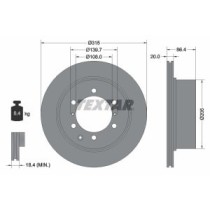 Disc frana TEXTAR