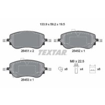 Set placute frana,frana disc TEXTAR