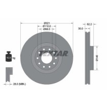 Disc frana TEXTAR