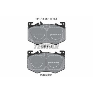 Set placute frana,frana disc TEXTAR