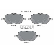 Set placute frana,frana disc TEXTAR