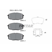 Set placute frana,frana disc TEXTAR