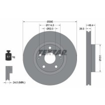 Disc frana TEXTAR