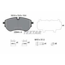 Set placute frana,frana disc TEXTAR