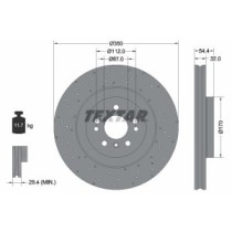 Disc frana TEXTAR