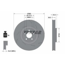 Disc frana TEXTAR