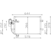 Condensator, climatizare MAHLE