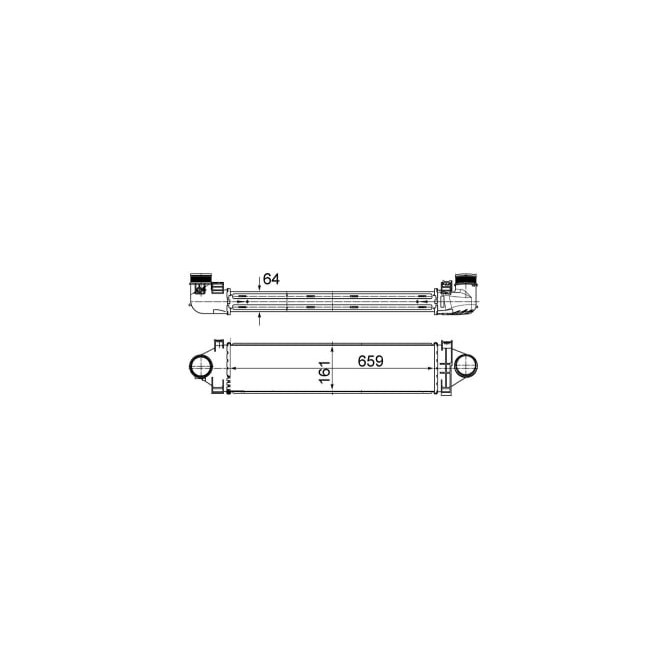 Intercooler, compresor MAHLE