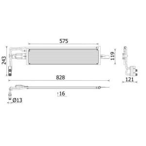 Radiator racire ulei, cutie de viteze automata MAHLE