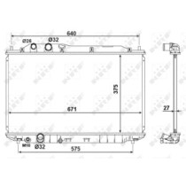 Radiator, racire motor NRF