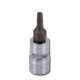 Tubulara TORX 1/4 inch E-TORX T10 Lungime 37 mm SONIC Cheie Scurtă 6.3 mm