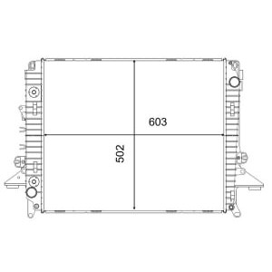 Radiator, racire motor MAHLE