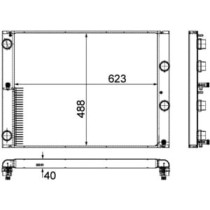 Radiator, racire motor MAHLE