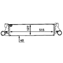 Intercooler, compresor MAHLE