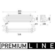 Intercooler, compresor MAHLE