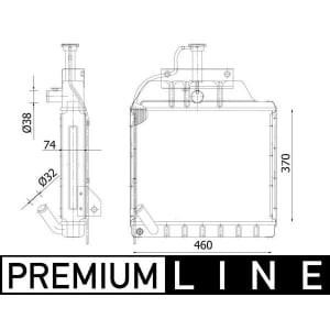 Radiator, racire motor MAHLE