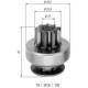 Pinion electromotor MAGNETI MARELLI