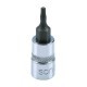 Cheie tubulară SONIC 1/4" TORX T6 lungime 37 mm dimensiune 6.3 mm scurtă fără impact