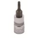 Tubulară 1/4" Pentacul TORX SONIC lungime 37 mm cheie E-TORX 8IPR scurtă dimensiune 6.3 mm