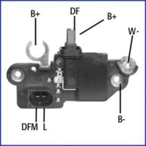 Regulator, alternator HUCO