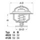 Termostat,lichid racire WAHLER