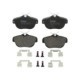 Set Placute Frana Spate TRW Automotive Citroen C6 2.2D-3.0D 09.05-12.12 Cu Suruburi Etrier 62.7x113.7x16.7mm